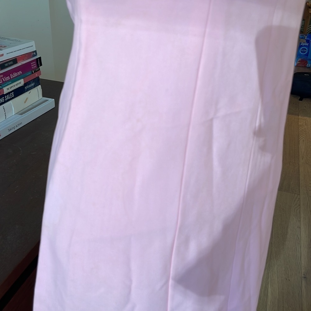 Vintage Chinese Silk Beaded Dress Pink Maxi Cheongsam Style Embellished Formal G - Picture 10 of 14
